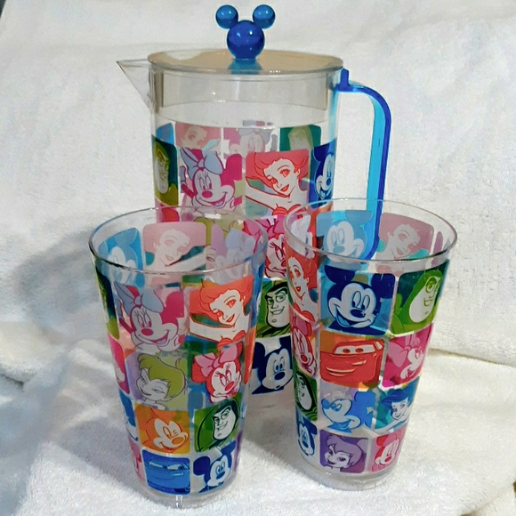 Disney Other - Disney Pitcher and Cup Set